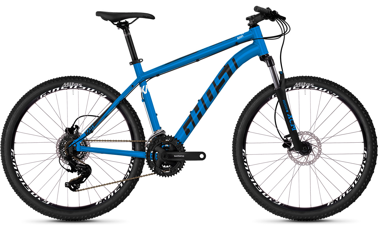Фотографія Велосипед Ghost Kato 1.6 26" (2020) 2020 Синьо-чорний 